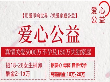 镇平捐卵助孕生子 爱心志愿者招募